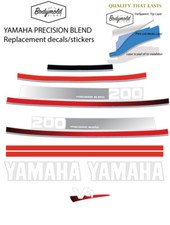 YAMAHA 200 PRECISION BLEND  replacement outboard decals