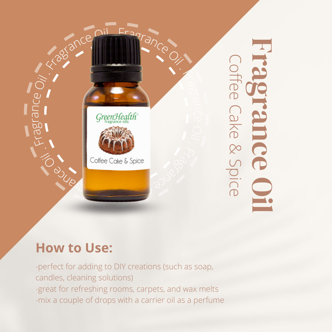 Coffee Cake Spice Fragrance Oil Choose Size Free Shipping