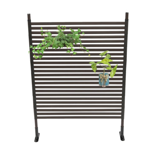 Durable Patio Privacy Screen with Waterproof and Rust-Proof Coated Steel Pipe, - Picture 7 of 12