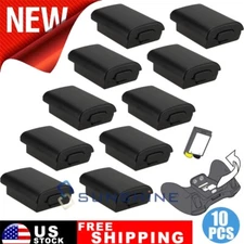 10 Battery Pack Cover Holder Back Shell Case Replacement for Xbox 360 Controller