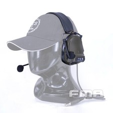 Auriculares tácticos FMA FCS COMTAC3 Auriculares Comunicación Pastilla Airsoft Paintball