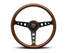 Momo Rh190535a0b For Mod.07 350mm Wheel-mahogany Wood Wblack Anodized Aluminum