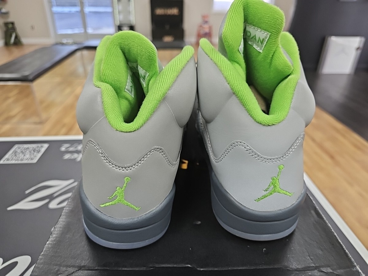 Buy Size 7.5 - Air Jordan 5 Retro 2006 Green Bean online | eBay