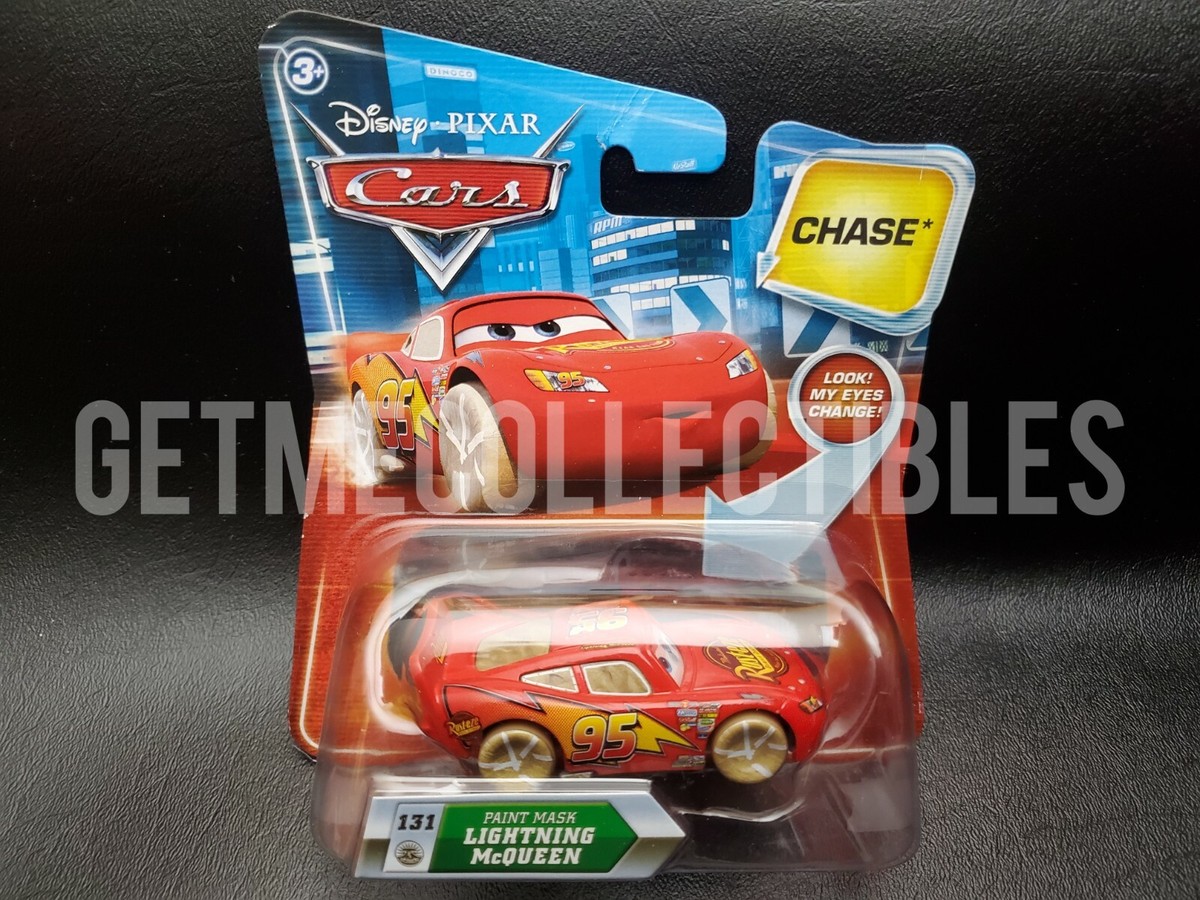 DISNEY PIXAR CARS CHASE PAINT MASK LIGHTNING MCQUEEN EYES