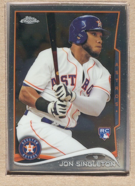 Jon Singleton 55 2014 Topps Chrome Rookie RC
