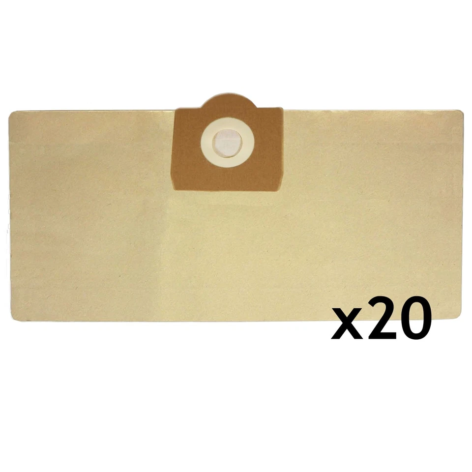 Dust Bags for PARKSIDE LIDL PNT PNTS 30 Wet & Dry Vacuum Cleaner Hoover Bag x 20 - Image 2 of 4