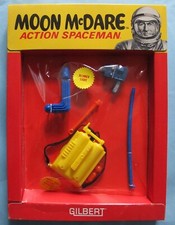VTG - 1965 - MOON McDARE - SPACEMAN - ACTION COMMUNICATION SET - GILBERT - BOXED