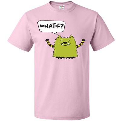 Inktastic Whatif Monster T-Shirt Jonathan James Children Childrens Book Anxiety