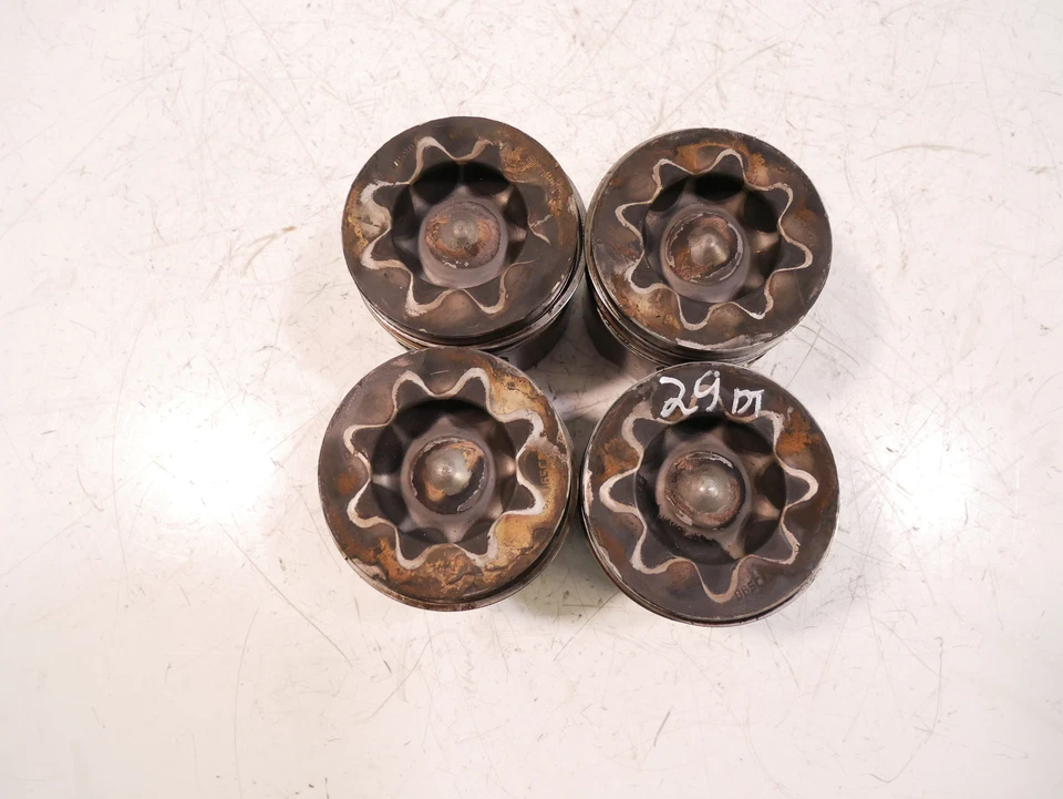 4x pistons for 2008 Audi Q7 4L 4,2 TDI Quattro V8 BTR 326HP - Изображение 2 из 2