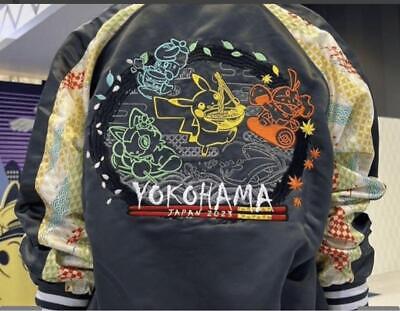 WCS 2023 Jacket Sukajan XL size Japan Pikachu Pokemon World WCS 2023 Jacket Sukajan XL size Japan Pikachu Pokemon World
