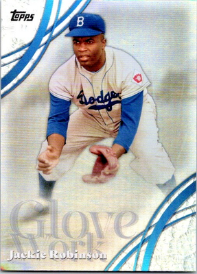 Jackie Robinson Glove Work Insert Series 2 2026 Topps Free Ship