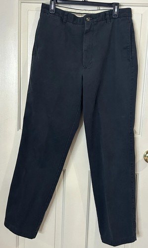 Banana Republic Pants Mens 33x31 Dark Navy Emerson Straight Fit Chino Classic - Picture 2 of 9