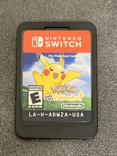 Pokemon Let's Go Pikachu (Nintendo Switch, 2018) Cartridge Only Tested Working