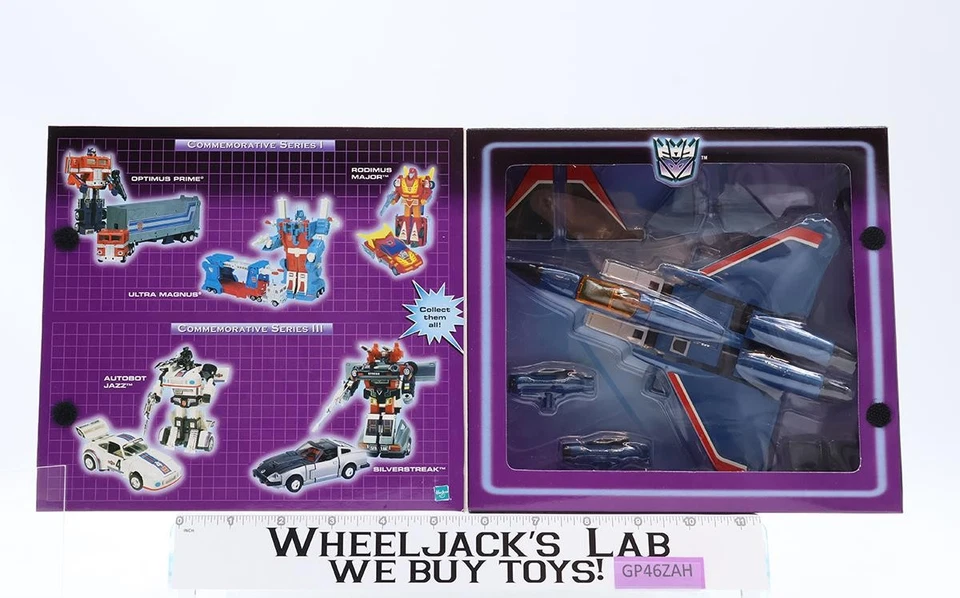 Thundercracker Transformers Commemorative Series Reissue 2002 Hasbro NEW SEALED - Image 2 of 4