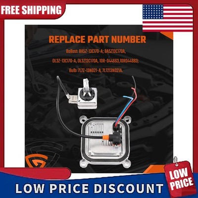 2PCS For 2010-2019 Ford Mustang Headlight Bulb Igniter USA US NEW D3S Bulb
