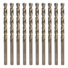 COMOWARE 3/16" Drill Bit Set, M35 Cobalt HSS -10PCS, 10PCS