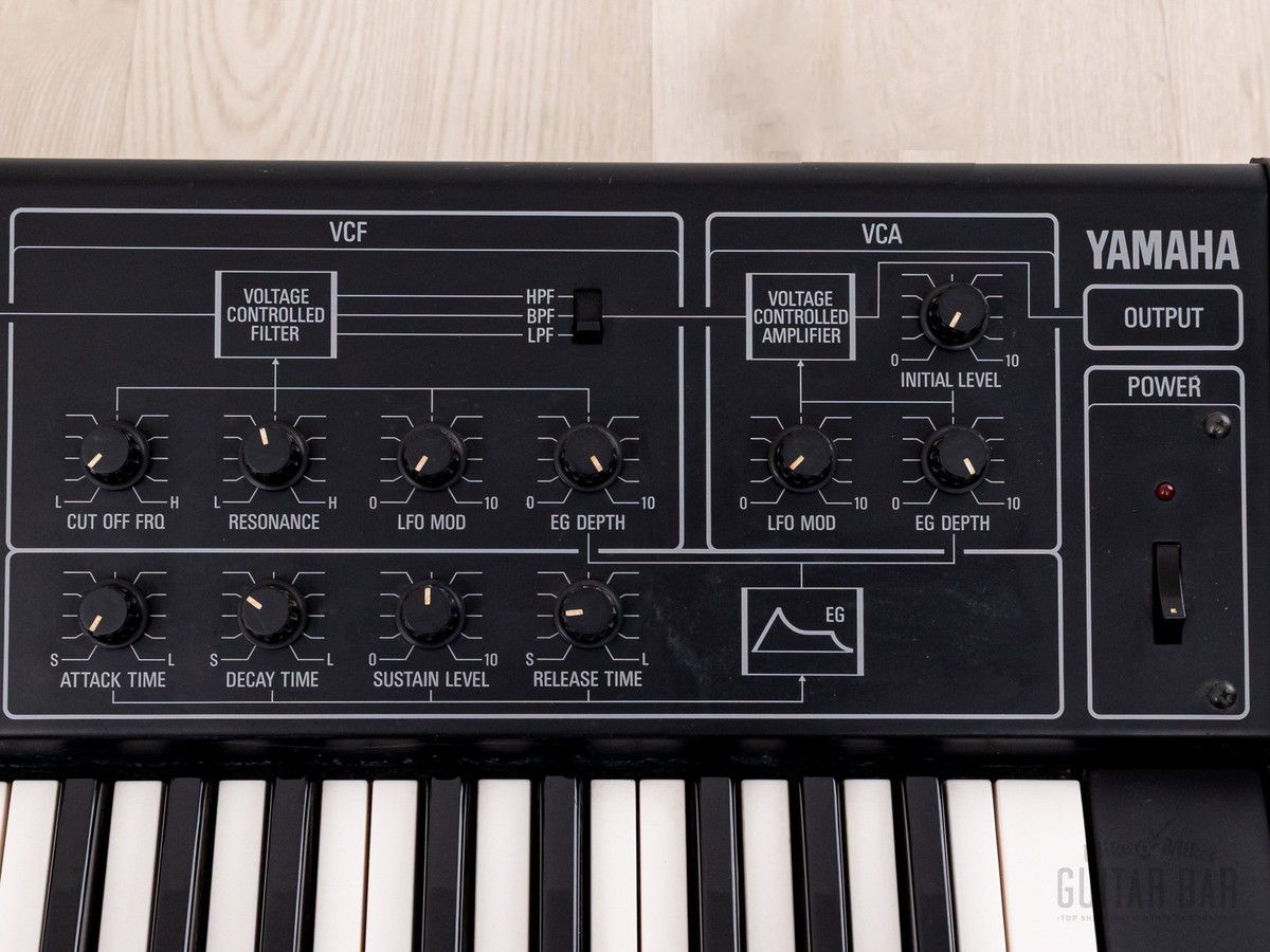 1980s Yamaha CS-5 Vintage Monophonic Analog Synthesizer, Serviced