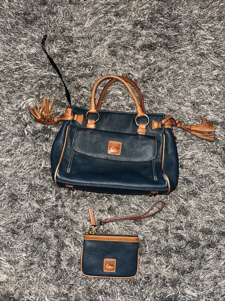 DOONEY&BOURKE ショルダーバッグバッグ　ボンサック　本革　ブルー DOONEY&BOURKE ショルダーバッグバッグ ボンサック 本革 ブルー - メルカリ