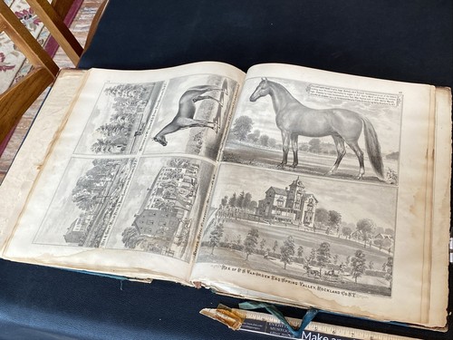 ANTIQUE 1876 NY ROCKLAND COUNTY NEW YORK FA DAVIS SURVEY MAPS LITHOS ILLUSTRATED - Picture 21 of 24