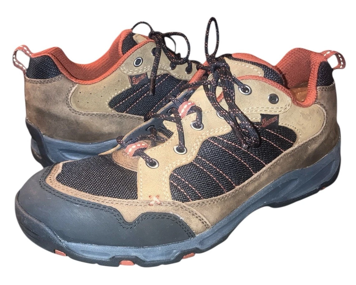 Danner Sobo Low 3” Boots Brown/Red Hiking Trail Shoes Men’s Size 11.5 US