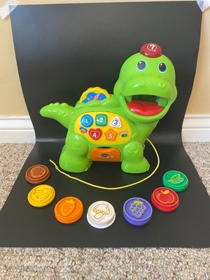 VTech Chomp and Count Dino Green - Comes with what is shown