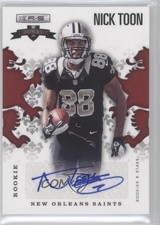 2012 Rookies & Stars Rookie Crusade Red Signatures /199 Nick Toon #19 Auto 0c2
