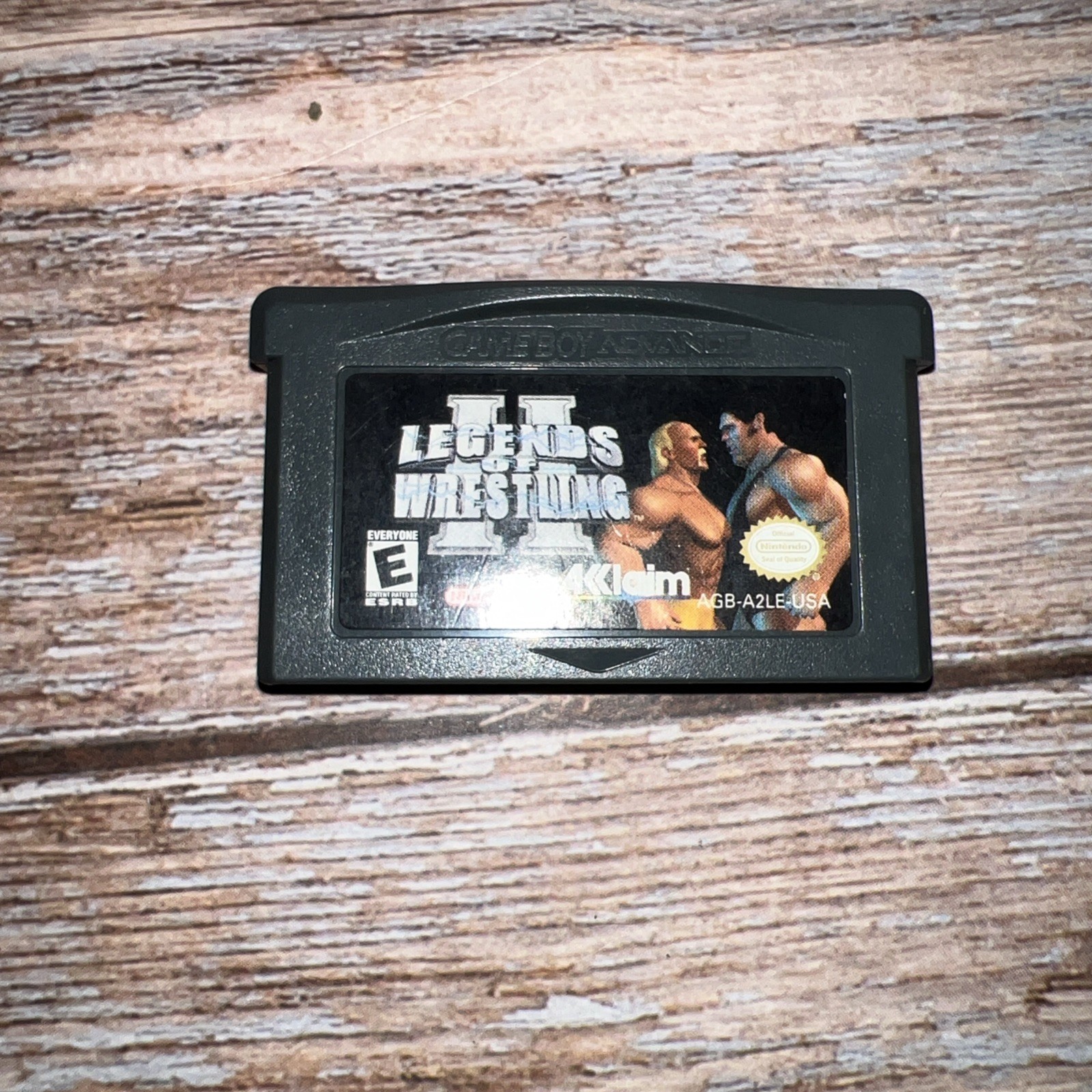Legends of Wrestling II 2 Game Boy Advance GBA Tested & Working Cartridge Only