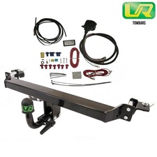 Horizontal abnehmbare Anhängerkupplung +13P E-Satz Für Audi A4 03/1999-10/2000