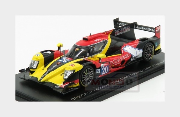 1:43 Spark Oreca 07 Gibson Gk428 4.2L V8 #20 Le Mans 2019 D.Andersen S7908 Model-image