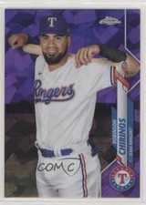 2020 Topps Chrome Update Sapphire Edition Purple 6/10 Robinson Chirinos 01mu