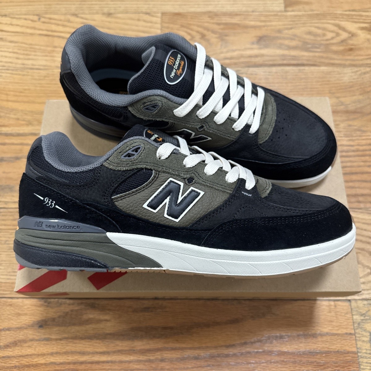 New Balance Numeric Andrew Reynolds 933 - Black Olive - Men's 10