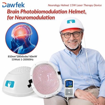 810nm PBM Helmet  Cap 10Hz  40Hz 400Hz Photobiomodulation for Anxiety Parkinson