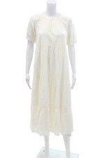 Madewell Womens Trapeze Dress White Size XS