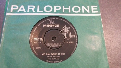 The Beatles We Can Work it Out/Day Tripper 7" **NEAR MINT**