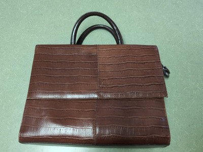 Vintage Marlo Leather Attache Briefcase Satchel