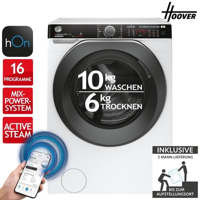 HOOVER HDP4106AMBC7/1-S Waschtrockner Mix-Power-System Active Steam BPM 2ML