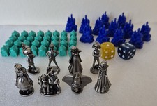 Monopoly 2001 The Disney Edition Complete Set of Spares - Tokens, Dice + Houses