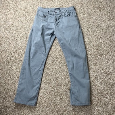 Mavi Zach Straight Leg Light Gray Stretch Men s Denim Jeans Size 34x32