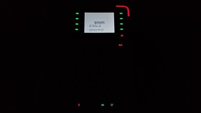 Snom D735 VoIP Telefon Phone weiß PoE Voice over IP 4396 RJ-45 schnurgebunden