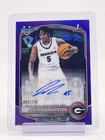 JEREMIAH WILKINSON 2025-26 BOWMAN CHROME U 1ST PURPLE REFRACTOR AUTO /250 Q2045