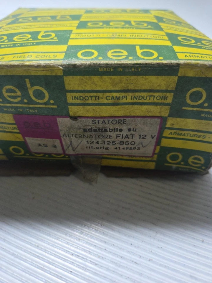 Stator Alternator Fit Fiat 124-125-850-241 Fiat 4149593 12V - Image 4 of 4