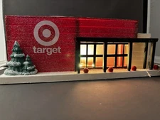 NEW 2025 Target LED Store Christmas Village Lighted Building