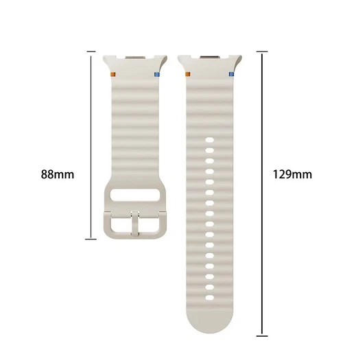 Sports Band For Samsung Galaxy Watch 8 40mm 44mm/8 Classic 46mm Silicone Strap - Picture 2 of 53