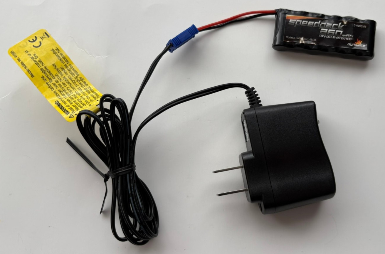 Horizon Hobby - Speedpack 260 mAh 7.2V 6-Cell Battery & Char