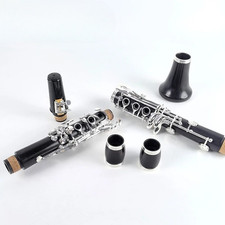 Clarinet Ebony C Keys Klarnet Silver Plated MC68