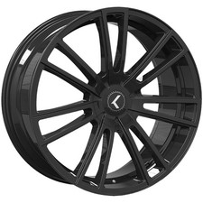 Kraze 183 Spectra 20x8.5 5x110/5x5" +38mm Gloss Black Wheel Rim 20" Inch