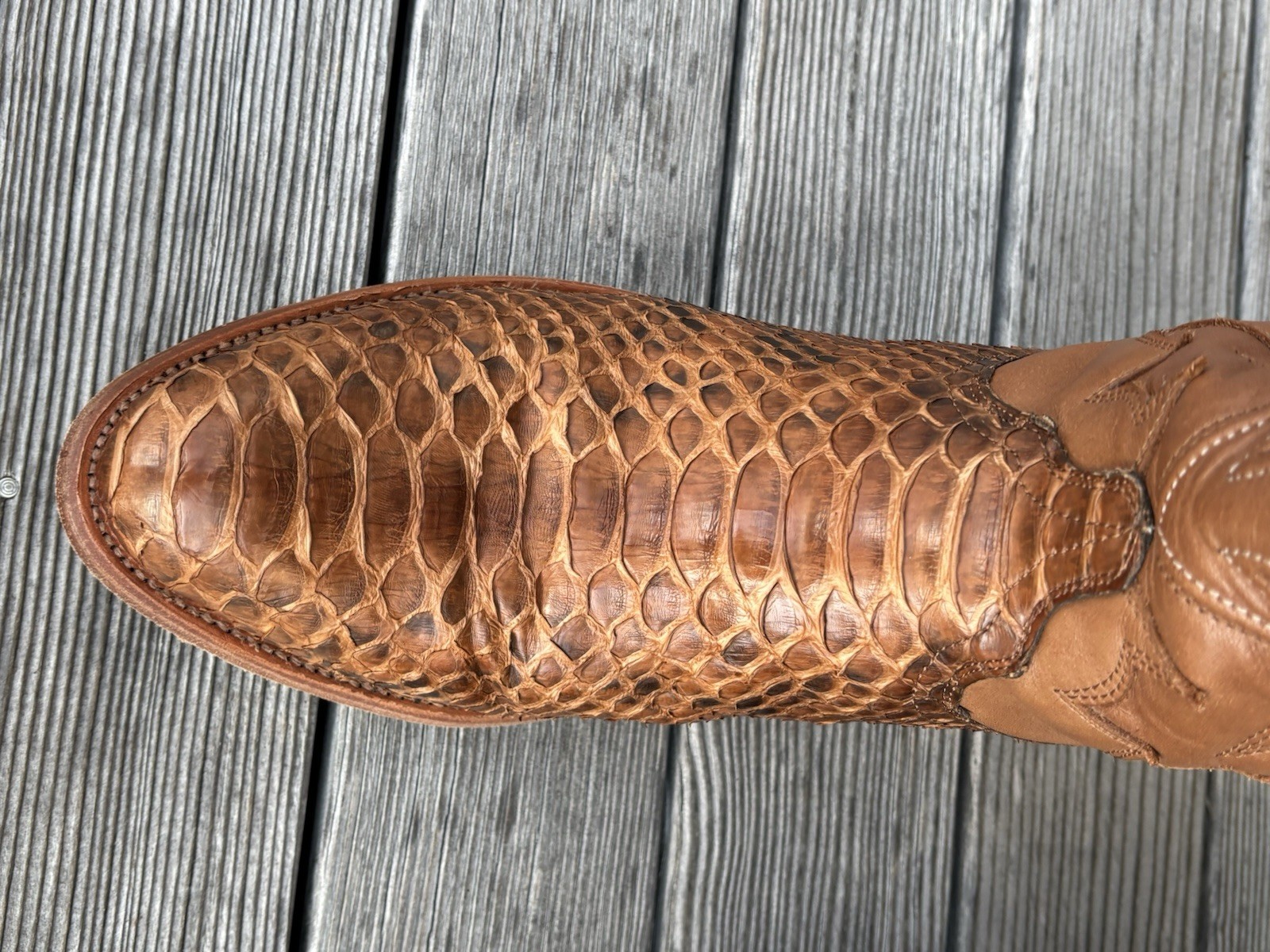 Tecovas THE BARTON Python Limited Edition 9 D In … - image 4