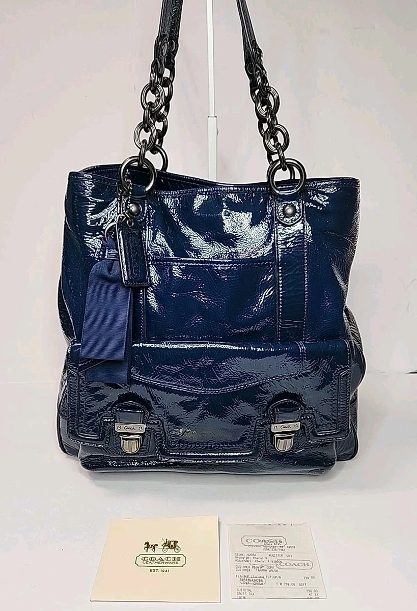 Coach Poppy Patent Leather Bags & Handbags for Women for sale | eBay