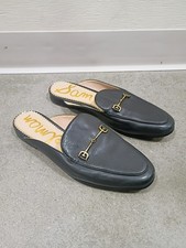 Sam Edelman Linnie Black Leather Mule Women's 8 M