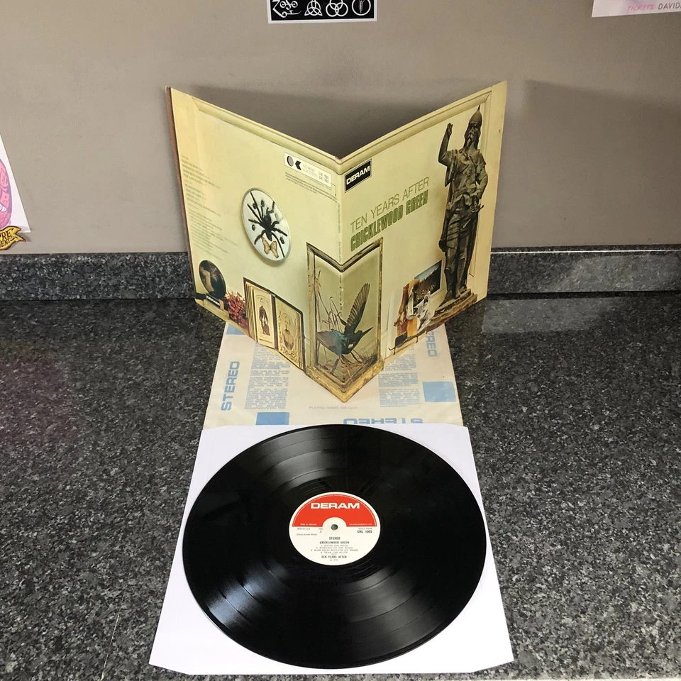 LP VINYL TEN YEARS AFTER CRICKLEWOOD GREEN UK 1ST STEREO PRESS + POSTER NM-/NM- - Image 3 of 4